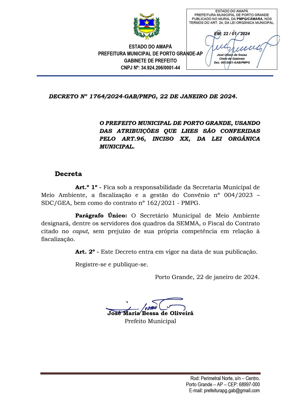 DECRETO Nº 1764.2024-GAB.PMPG -Fiscalização